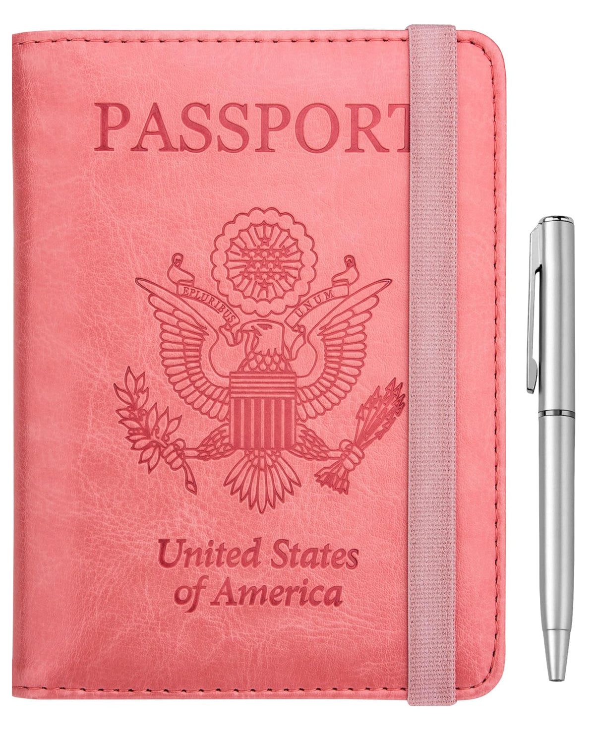 WALNEW Passport Holder for Travel, RFID Passport Wallet, Travel Essentials