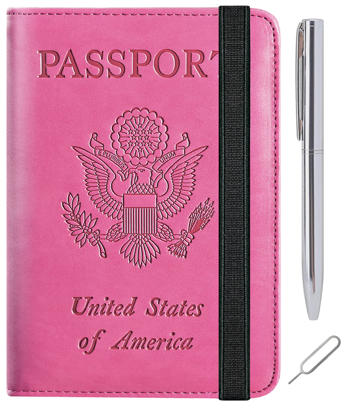Airtag Passport Holder, Travel Essentials, Passport Cover, RFID Wallet
