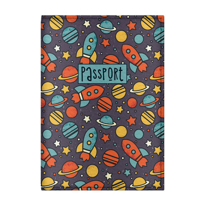 Passport Cover for Kids, Women and Men, Cute Travel Passport Holder (Tourist Pattern)