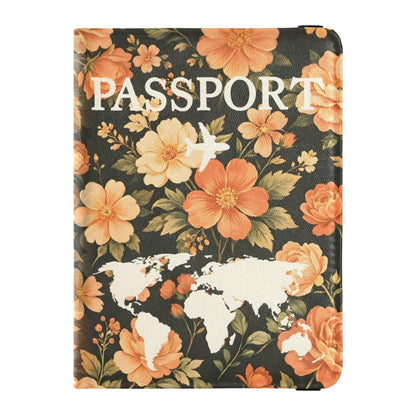 ALAZA Passport Holder, USA Leopard Passport Cover Travel Wallet with Credit Card Slots Rfid Wallet Waterproof Documents Organizer Women Men