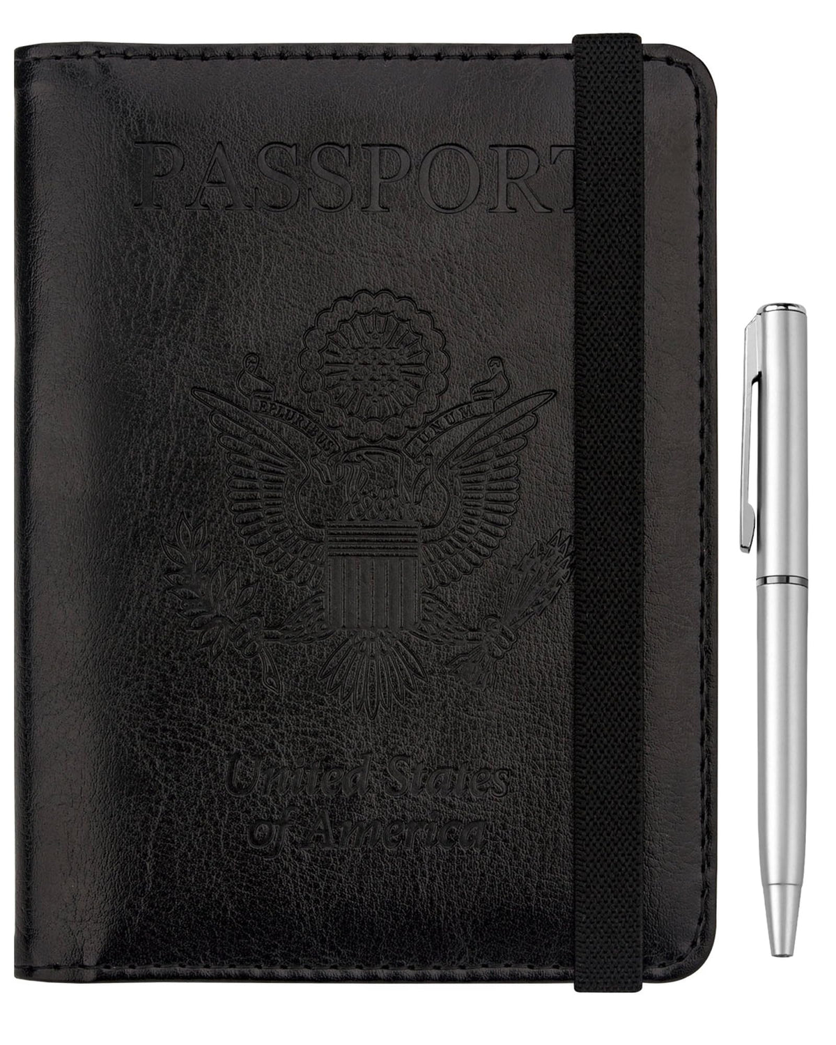 WALNEW Passport Holder for Travel, RFID Passport Wallet, Travel Essentials