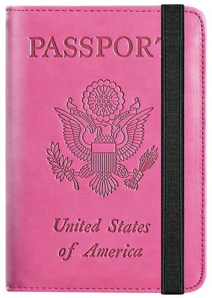 Airtag Passport Holder, Travel Essentials, Passport Cover, RFID Wallet