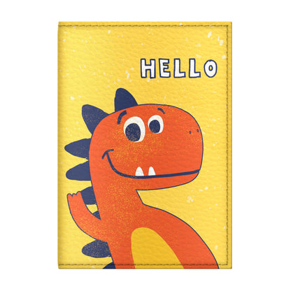 Passport Cover for Kids, Women and Men, Cute Travel Passport Holder (Tourist Pattern)
