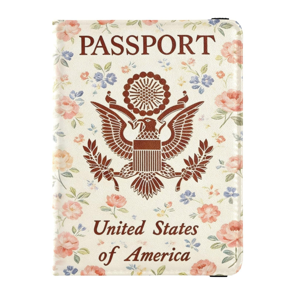 ALAZA Passport Holder, USA Leopard Passport Cover Travel Wallet with Credit Card Slots Rfid Wallet Waterproof Documents Organizer Women Men
