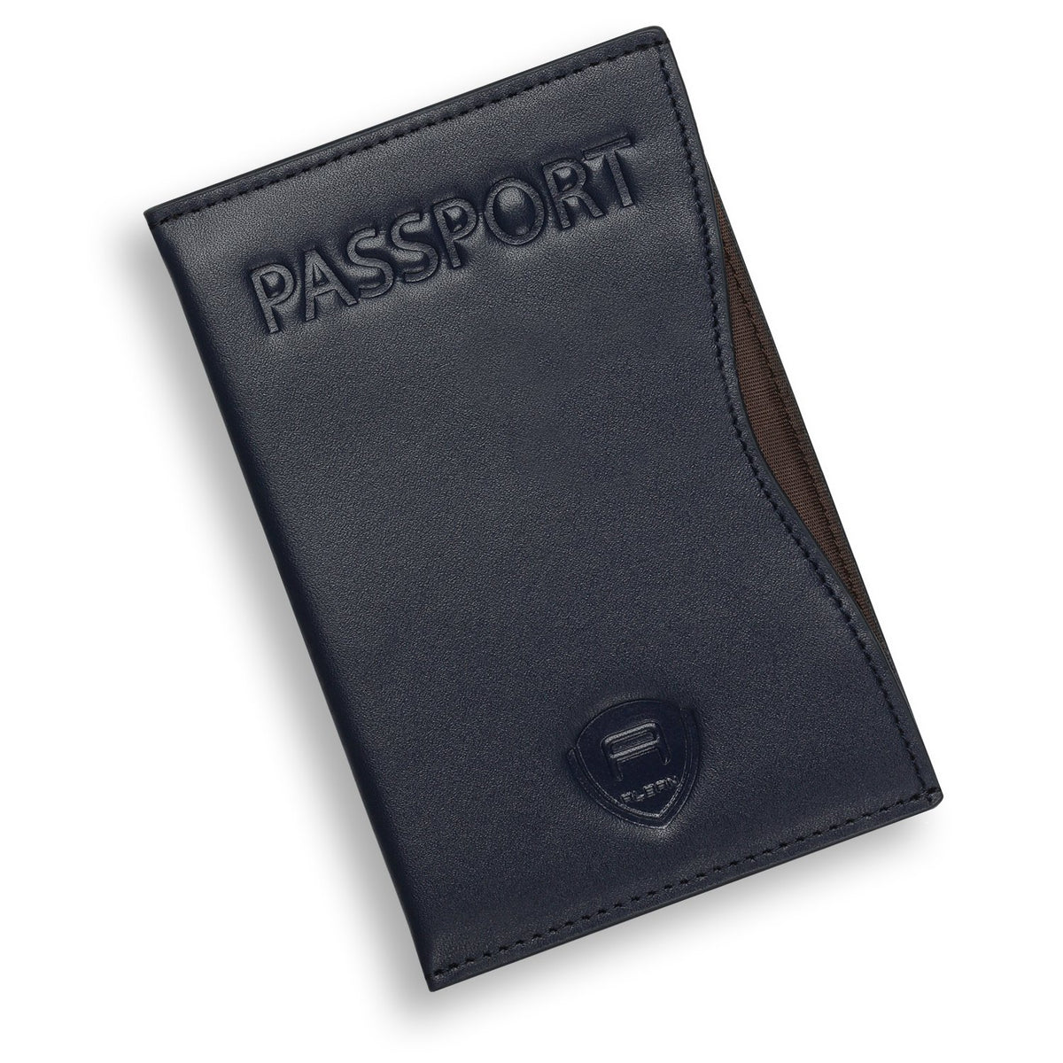 Alban RFID Passport Holder for Women & Men, Genuine Leather Passport Cover