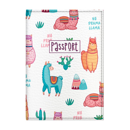 Passport Cover for Kids, Women and Men, Cute Travel Passport Holder (Tourist Pattern)