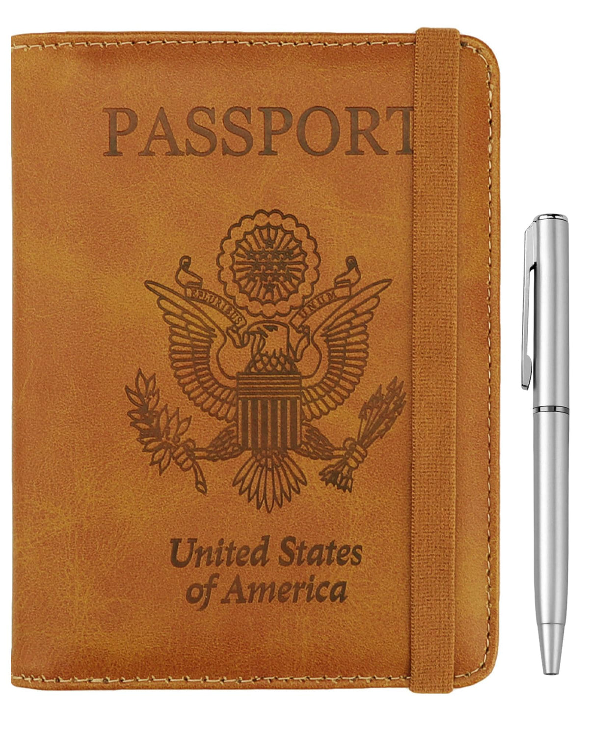 WALNEW Passport Holder for Travel, RFID Passport Wallet, Travel Essentials