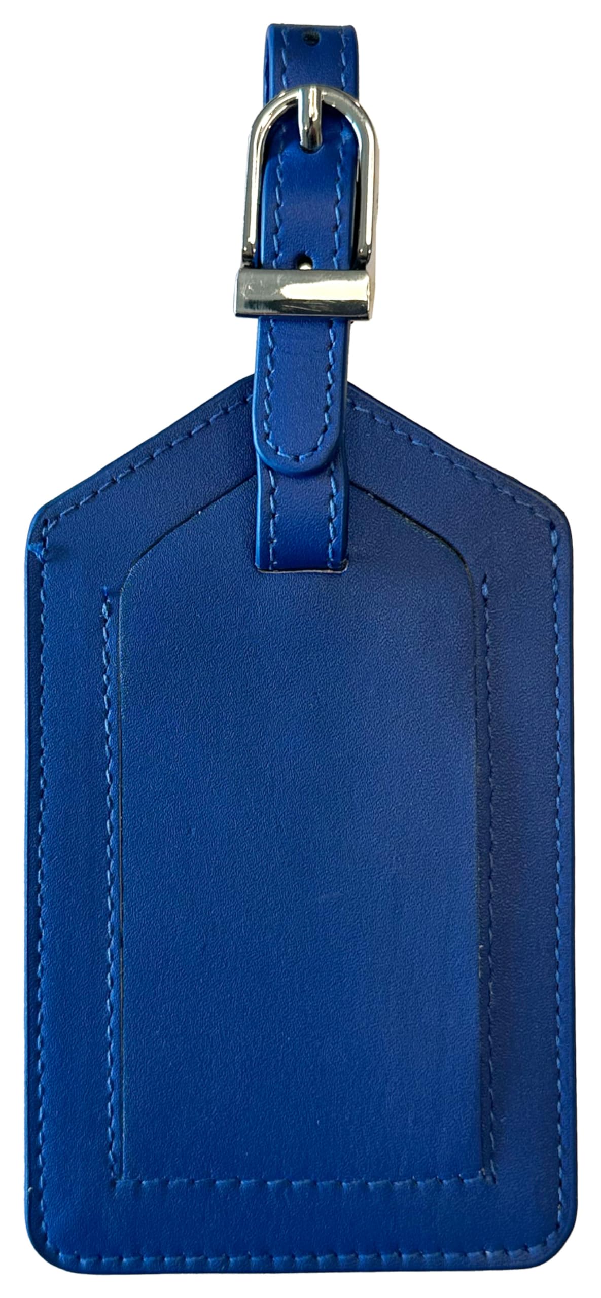 Emerald Green Genuine Top Grain Leather Luggage Tag
