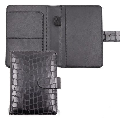 Melsbrinna Premium Leather Passport Holder Covers Case, Waterproof Rfid Blocking Travel Wallet Passport Holder with Pen Holder, Cute Passport Book for Women/Men