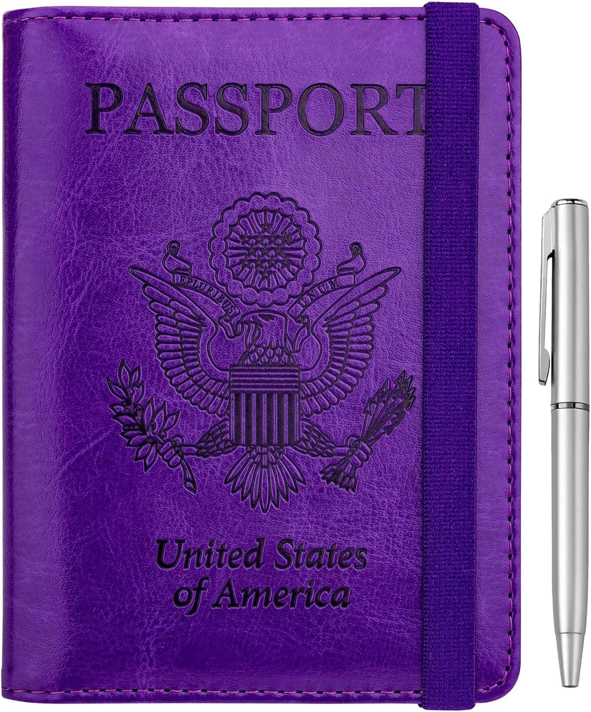 WALNEW Passport Holder for Travel, RFID Passport Wallet, Travel Essentials