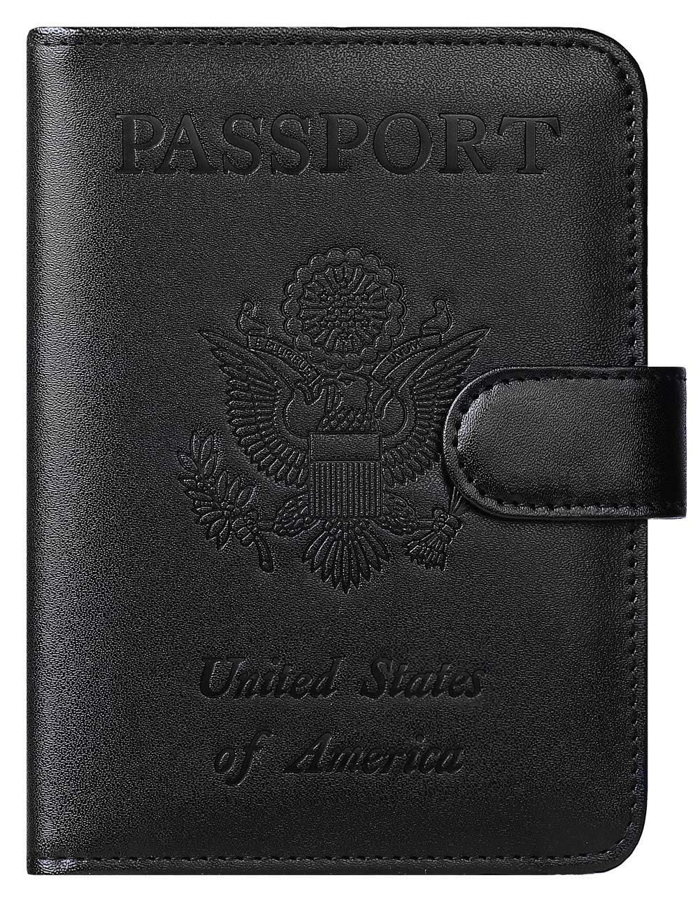 Airtag Passport Holder Cover Wallet RFID Blocking, Travel Essentials