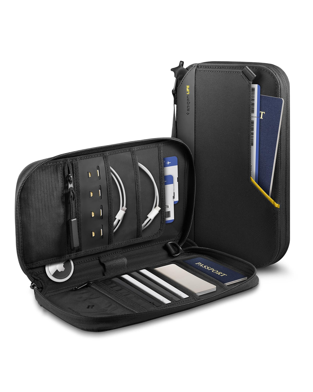 Spigen Life Passport Card Cover Holder, RFID Blocking