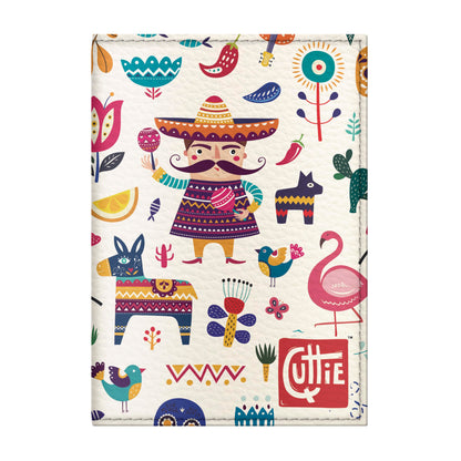 Passport Cover for Kids, Women and Men, Cute Travel Passport Holder (Tourist Pattern)