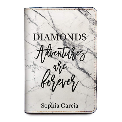 Personalized Passport Holder - Custom Vegan Leather RFID Passport Cover