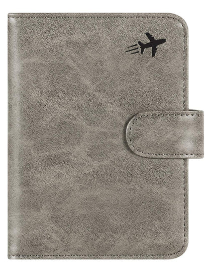 Passport Holder Cover Wallet RFID Blocking, Travel Essentials