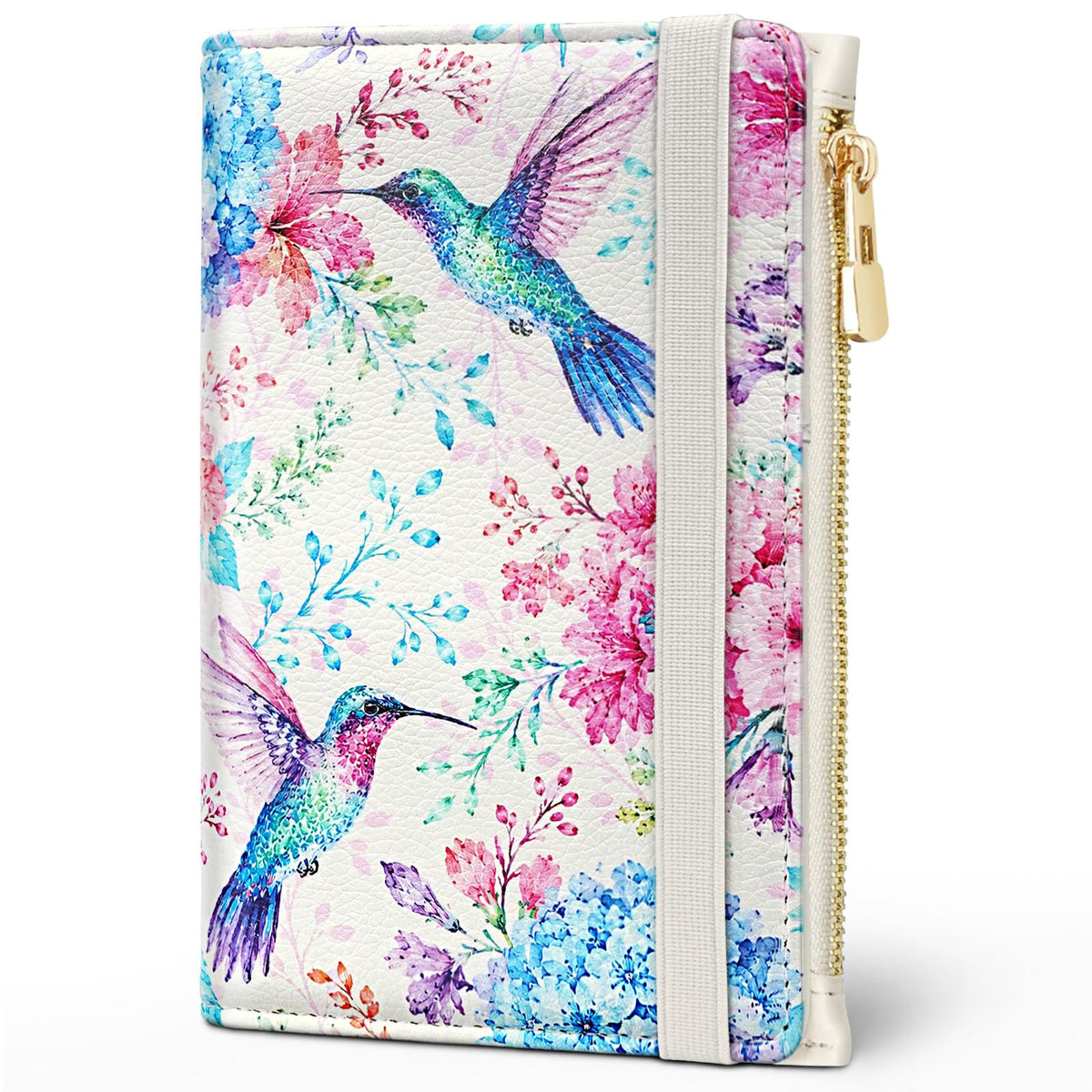 Passport Holder for Travel, RFID Blocking Passport Cover for Women Zipper
