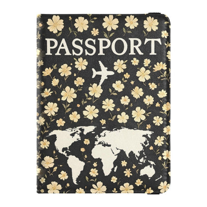 ALAZA Passport Holder, USA Leopard Passport Cover Travel Wallet with Credit Card Slots Rfid Wallet Waterproof Documents Organizer Women Men