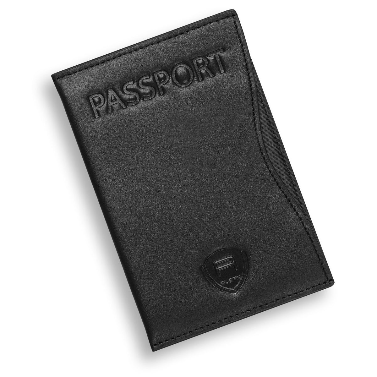Alban RFID Passport Holder for Women & Men, Genuine Leather Passport Cover