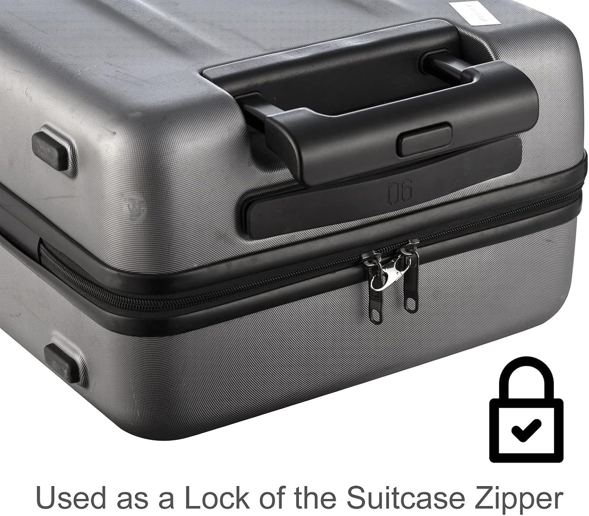 Zpsolution Zipper Clips Anti Theft, Zipper Locks for Backpacks, Purses