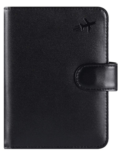 Passport Holder Cover Wallet RFID Blocking, Travel Essentials