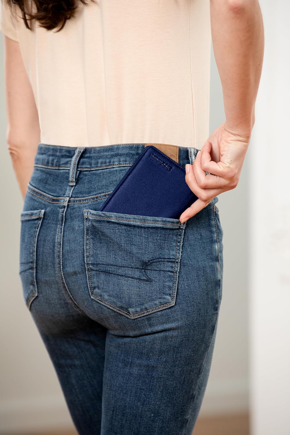 Brookstone RFID-Blocking Passport Wallet, Card Organizer
