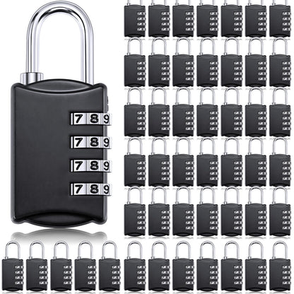 Moxweyeni 20 Pcs 4 Digit Combination Locks Small Combo for Luggage