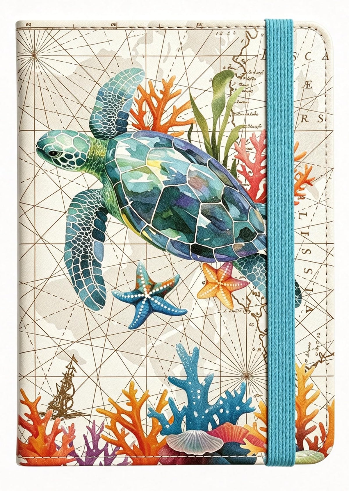 Cute Cool Dino Passport Holder for Travel, 5.9" x 4.3"