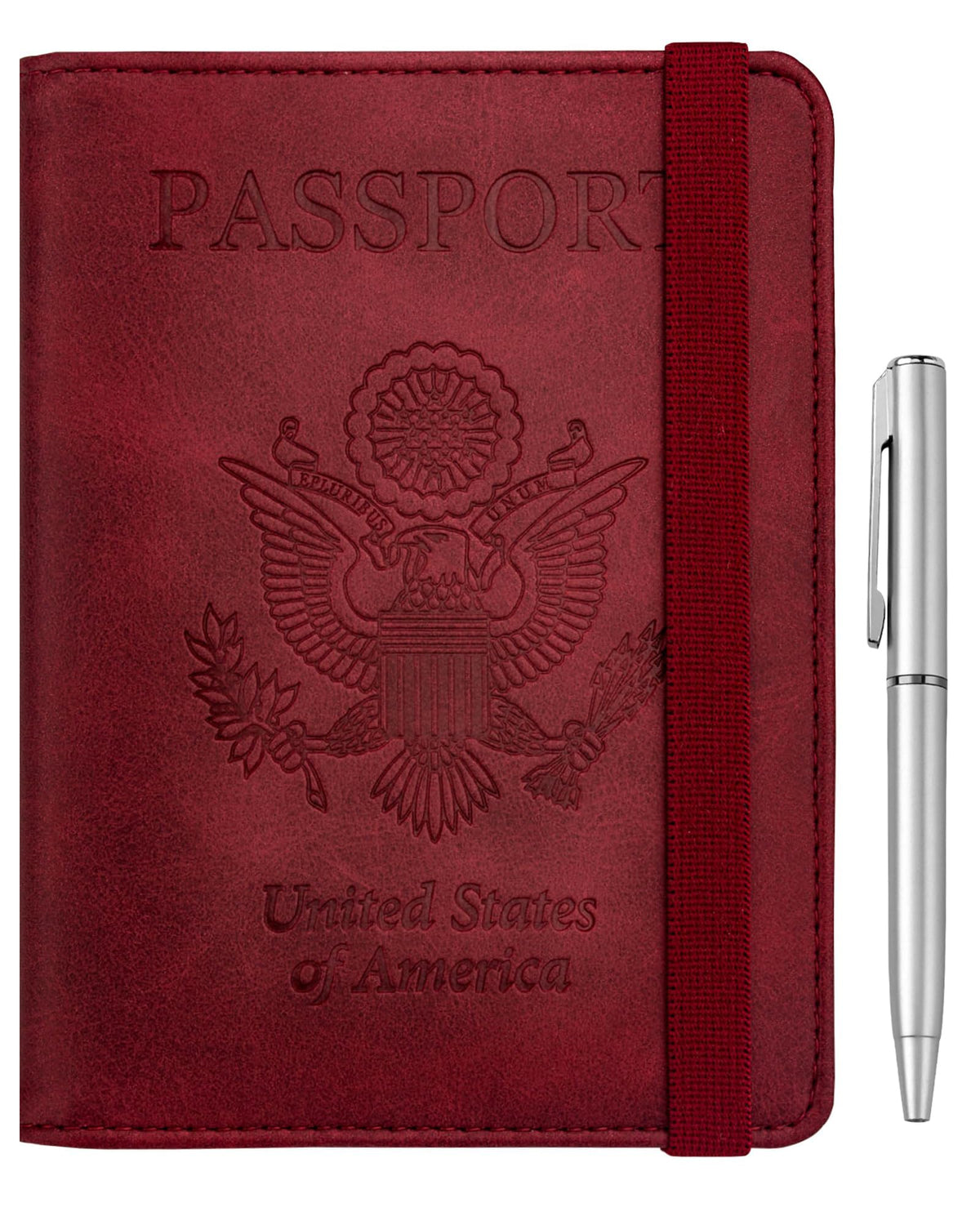 WALNEW Passport Holder for Travel, RFID Passport Wallet, Travel Essentials