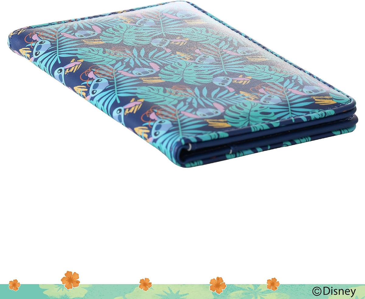Disney Stitch Passport Cover for Women (Stitch Hawaiian Passport Wallet)