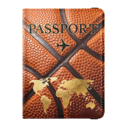 ALAZA Passport Holder, USA Leopard Passport Cover Travel Wallet with Credit Card Slots Rfid Wallet Waterproof Documents Organizer Women Men