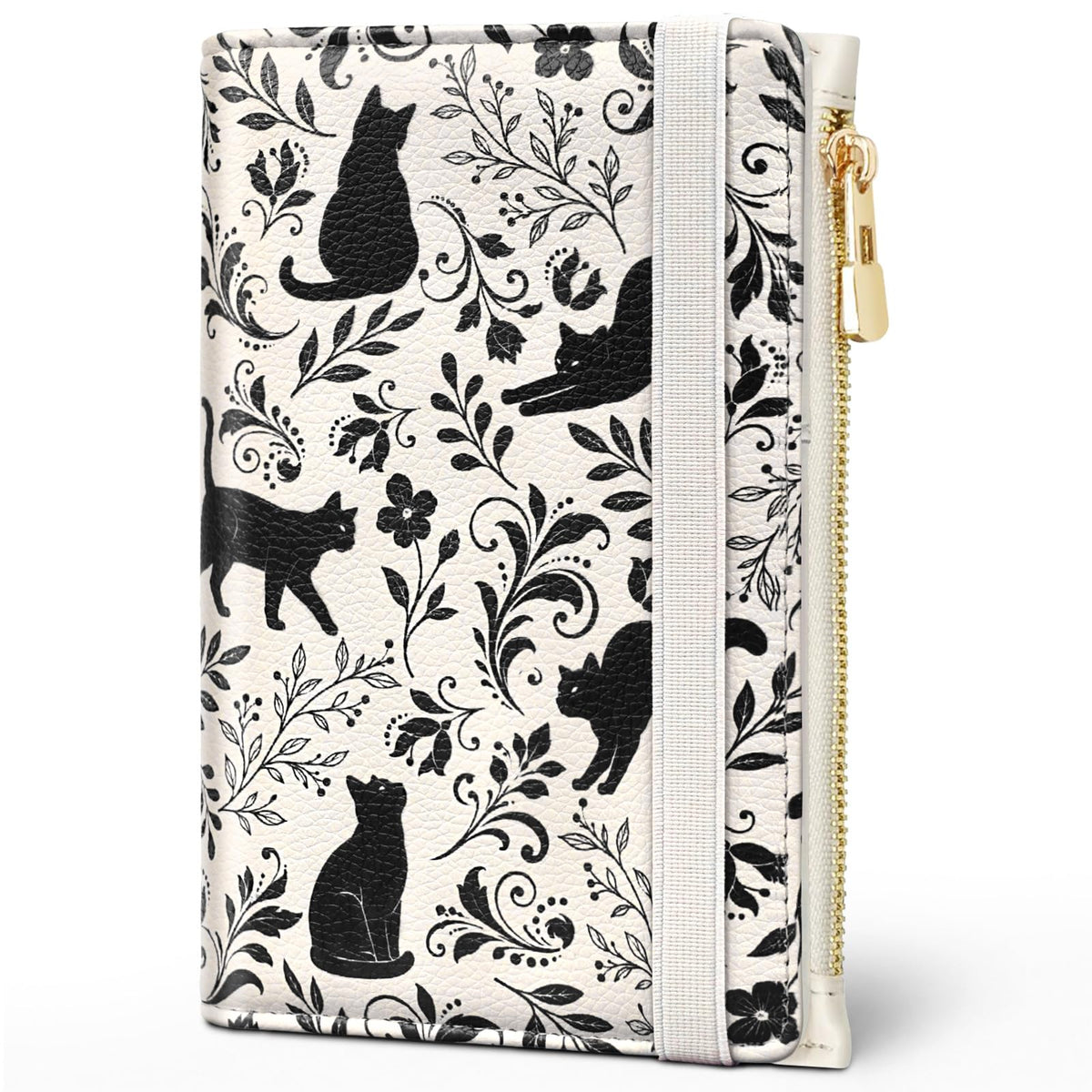 Passport Holder for Travel, RFID Blocking Passport Cover for Women Zipper