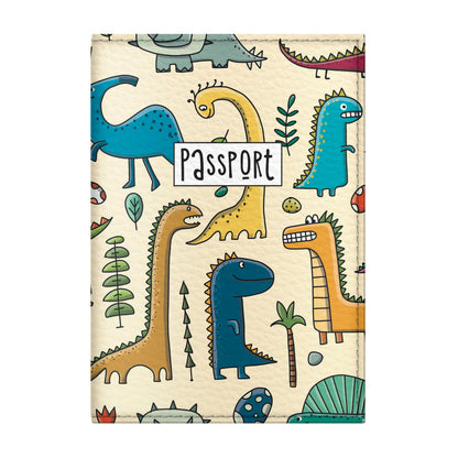 Passport Cover for Kids, Women and Men, Cute Travel Passport Holder (Tourist Pattern)