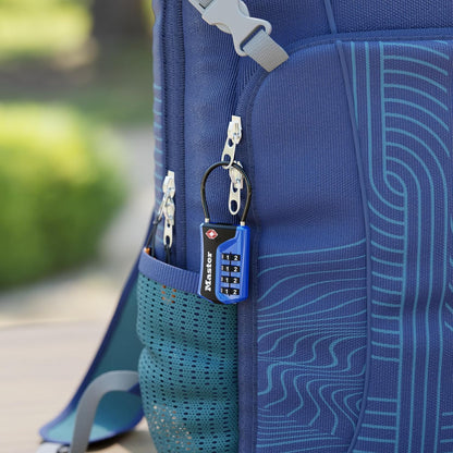Master Lock TSA Approved Combination Luggage Lock, 2-Pack, 4697BLUEC2