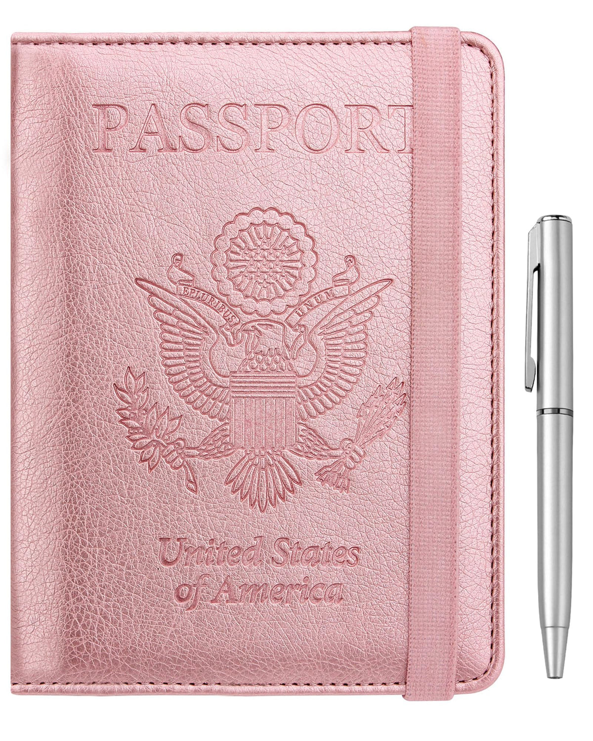 WALNEW Passport Holder for Travel, RFID Passport Wallet, Travel Essentials