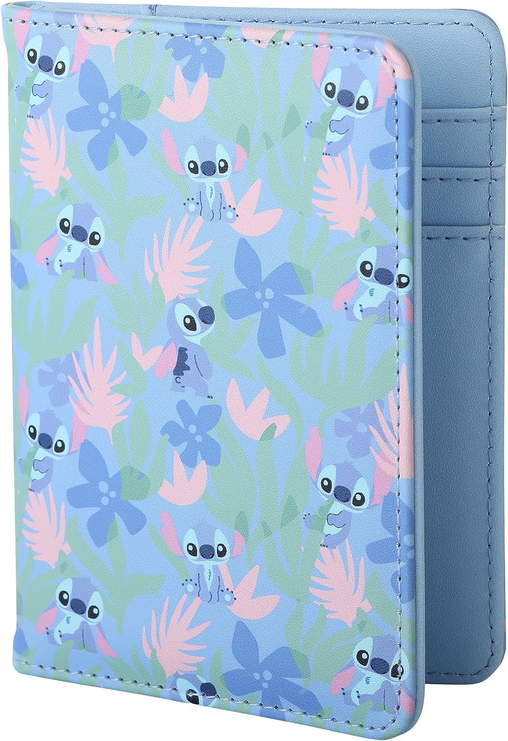 Disney Stitch Passport Cover for Women (Stitch Hawaiian Passport Wallet)