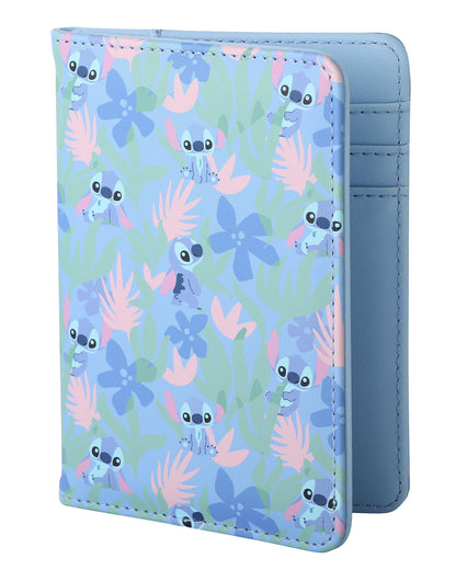 Disney Stitch Passport Cover for Women (Stitch Hawaiian Passport Wallet)
