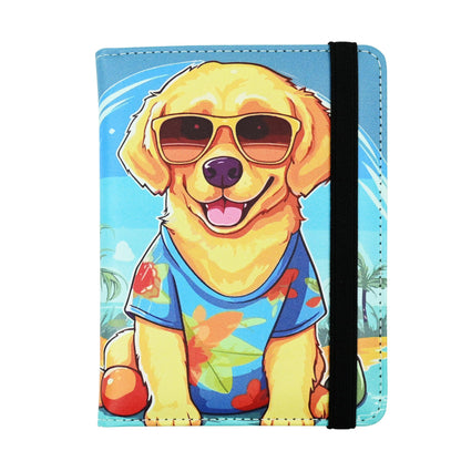 Dinosaur Passport Holder for Women and Men PU Leather Passport Cover for Travel