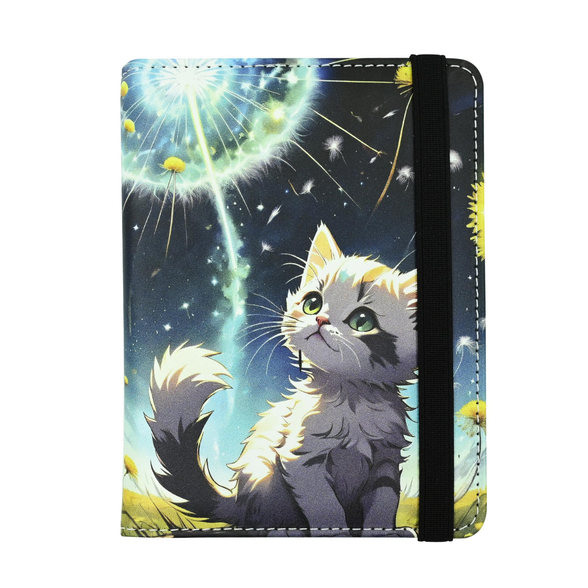 Dinosaur Passport Holder for Women and Men PU Leather Passport Cover for Travel
